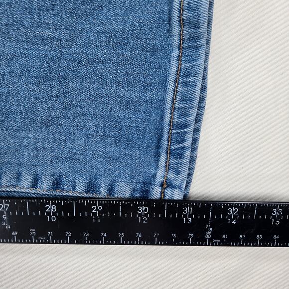 Anthropologie Pilcro Mid Rise The Demilune Boot Cut Jeans Women's Size 28 - Picture 6 of 7